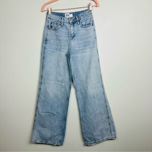 BDG Blue Wide-Leg Denim Jeans Size 24